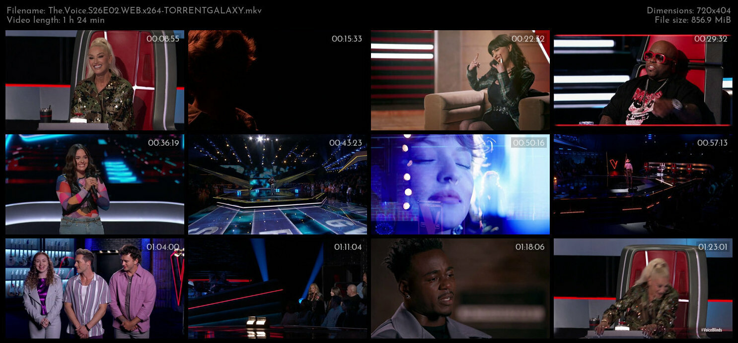 The Voice S26E02 WEB x264 TORRENTGALAXY