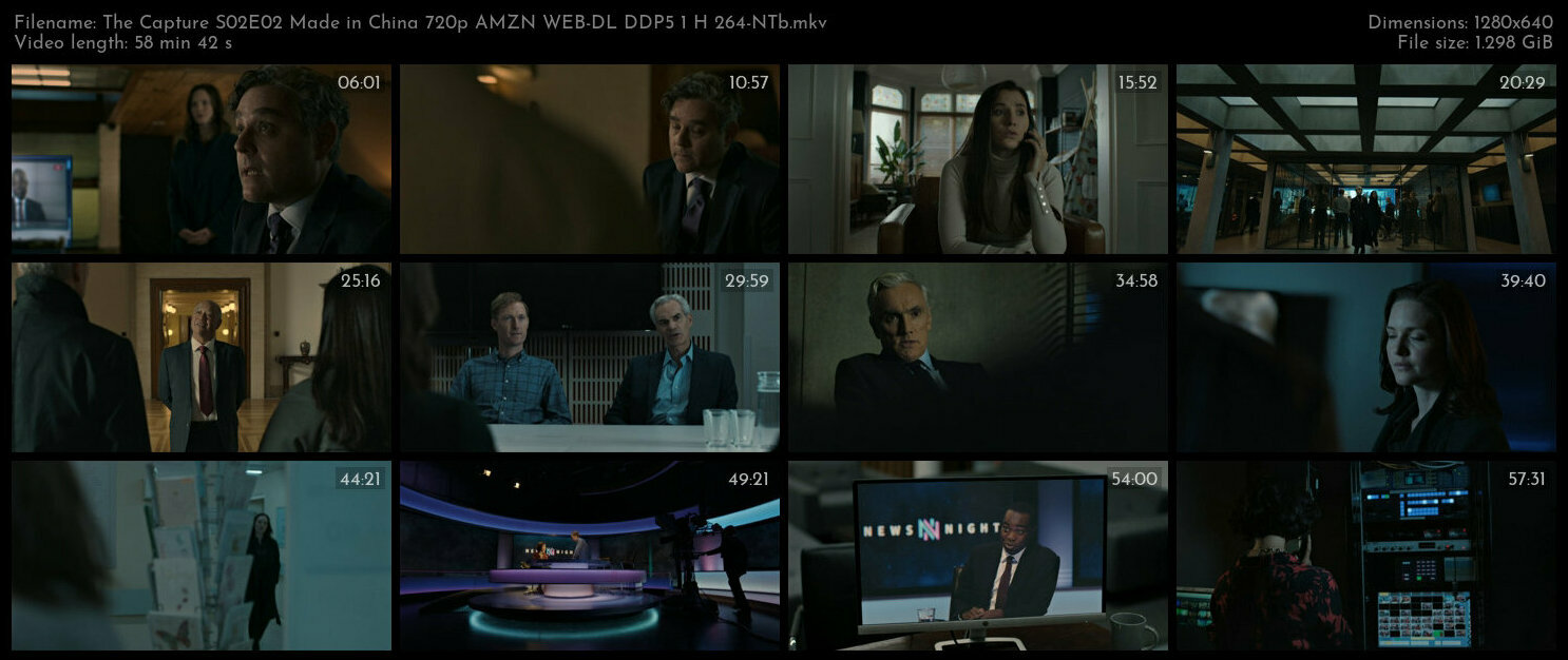 The Capture S02E02 Made in China 720p AMZN WEB DL DDP5 1 H 264 NTb TGx