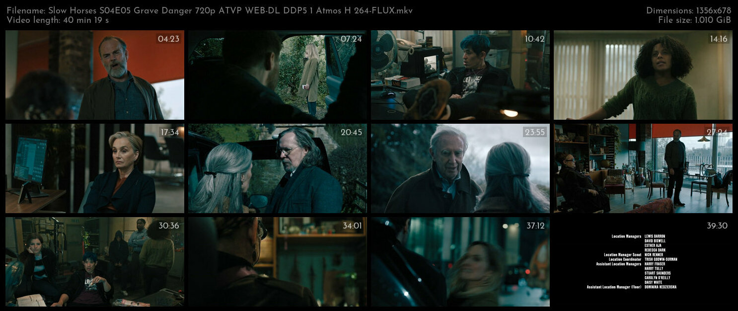 Slow Horses S04E05 Grave Danger 720p ATVP WEB DL DDP5 1 Atmos H 264 FLUX TGx