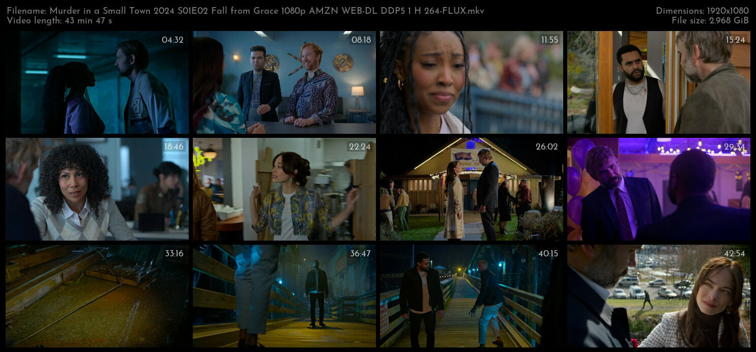 Murder in a Small Town 2024 S01E02 Fall from Grace 1080p AMZN WEB DL DDP5 1 H 264 FLUX TGx