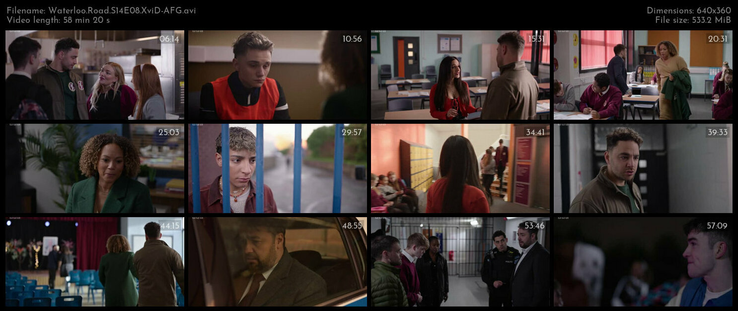 Waterloo Road S14E08 XviD AFG TGx