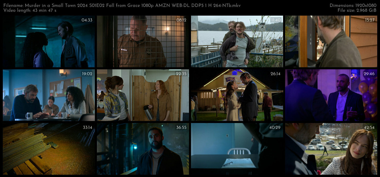 Murder in a Small Town 2024 S01E02 Fall from Grace 1080p AMZN WEB DL DDP5 1 H 264 NTb TGx