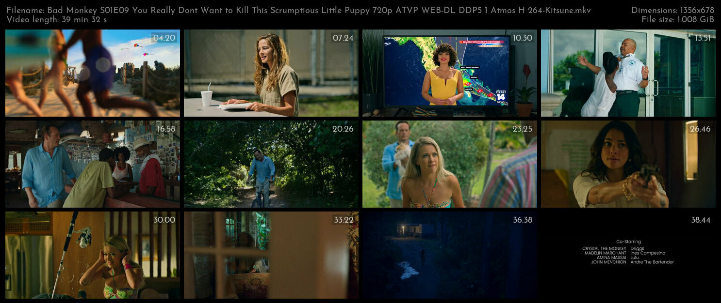 Bad Monkey S01E09 You Really Dont Want to Kill This Scrumptious Little Puppy 720p ATVP WEB DL DDP5 1