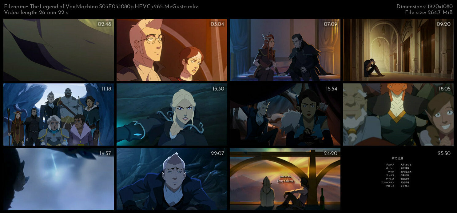 The Legend of Vox Machina S03E03 1080p HEVC x265 MeGusta TGx