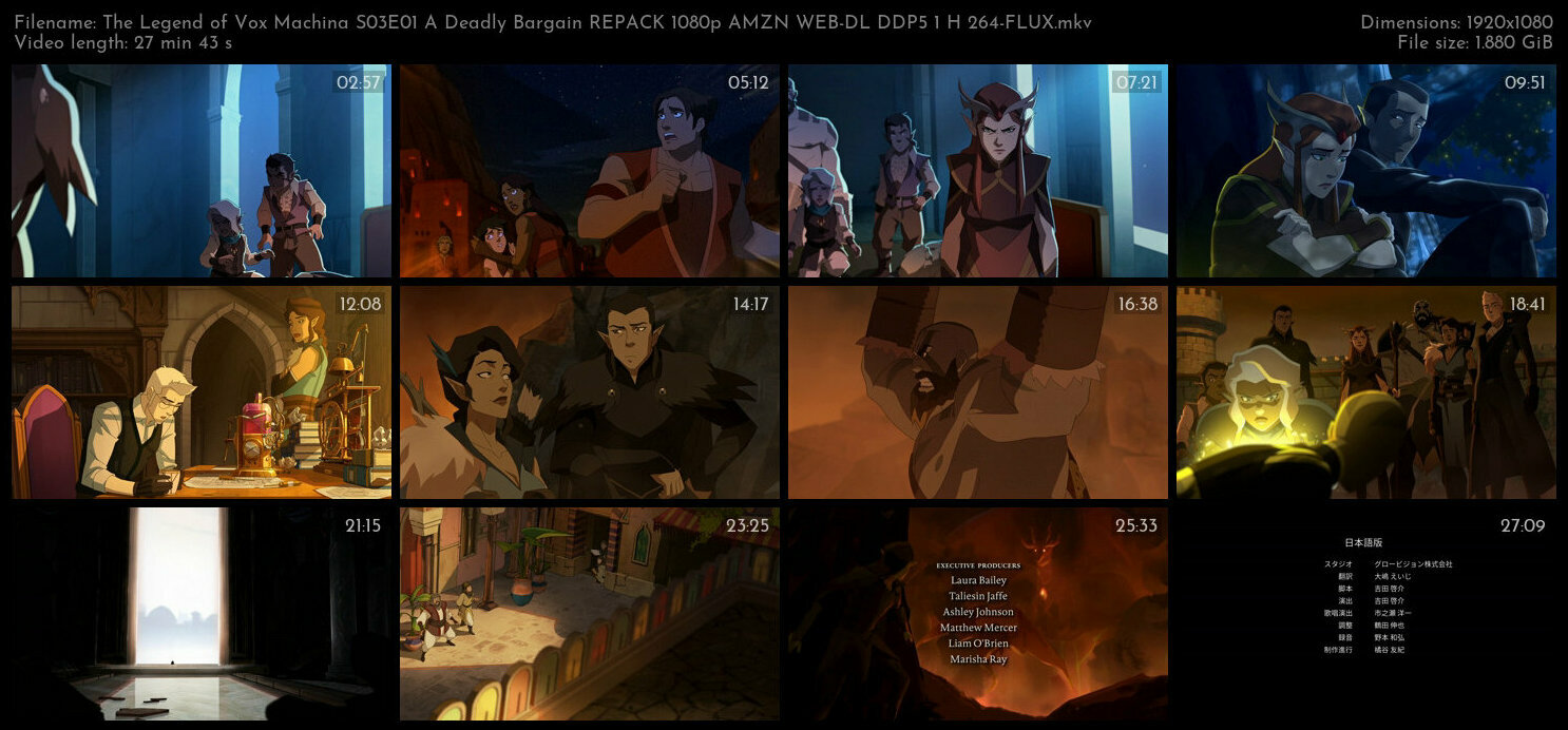 The Legend of Vox Machina S03E01 A Deadly Bargain REPACK 1080p AMZN WEB DL DDP5 1 H 264 FLUX TGx