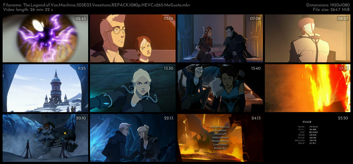 The Legend of Vox Machina S03E03 Vexations REPACK 1080p HEVC x265 MeGusta TGx