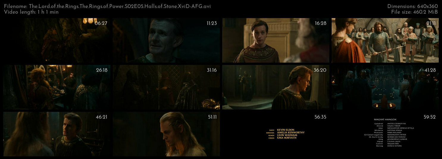 The Lord of the Rings The Rings of Power S02E05 Halls of Stone XviD AFG TGx