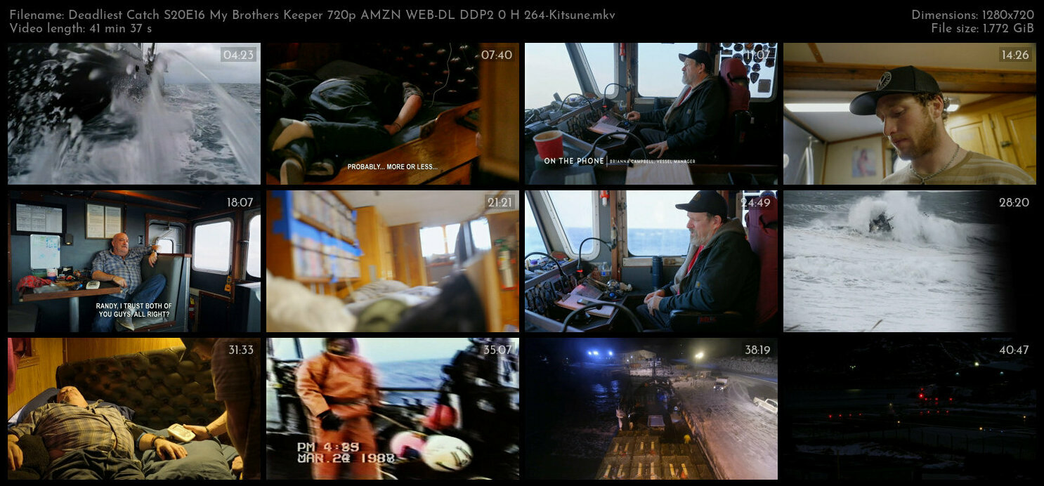 Deadliest Catch S20E16 My Brothers Keeper 720p AMZN WEB DL DDP2 0 H 264 Kitsune TGx