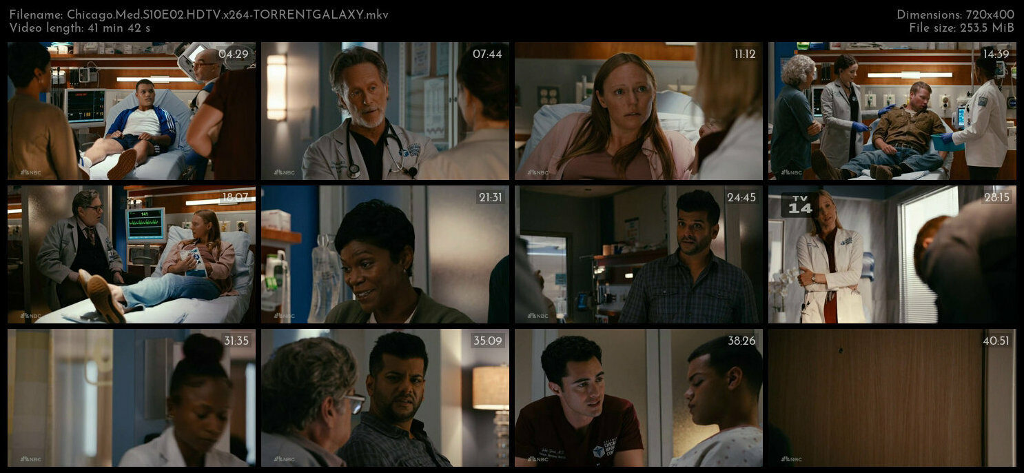 Chicago Med S10E02 HDTV x264 TORRENTGALAXY