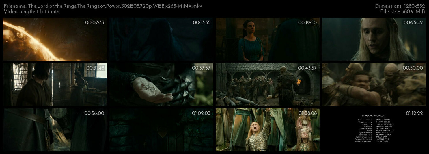 The Lord of the Rings The Rings of Power S02E08 720p WEB x265 MiNX TGx