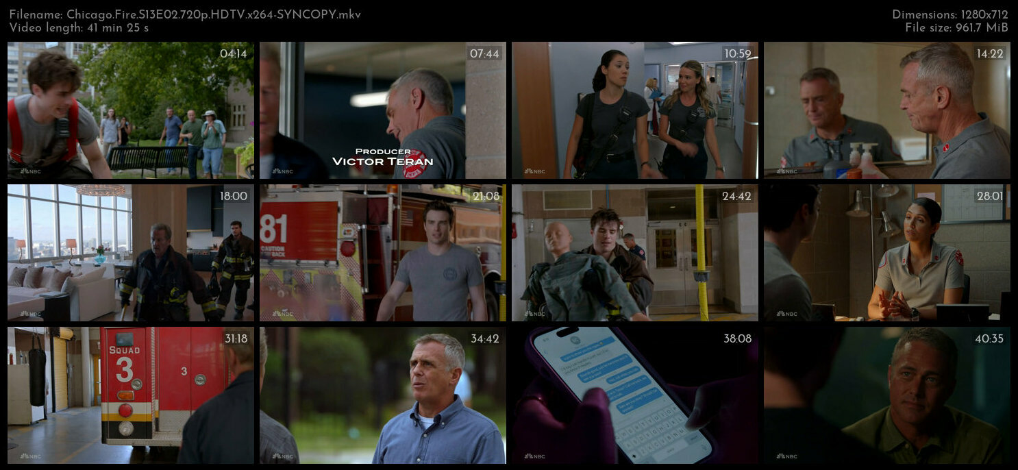 Chicago Fire S13E02 720p HDTV x264 SYNCOPY TGx