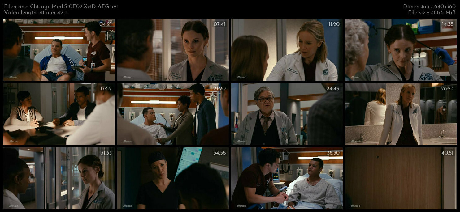 Chicago Med S10E02 XviD AFG TGx