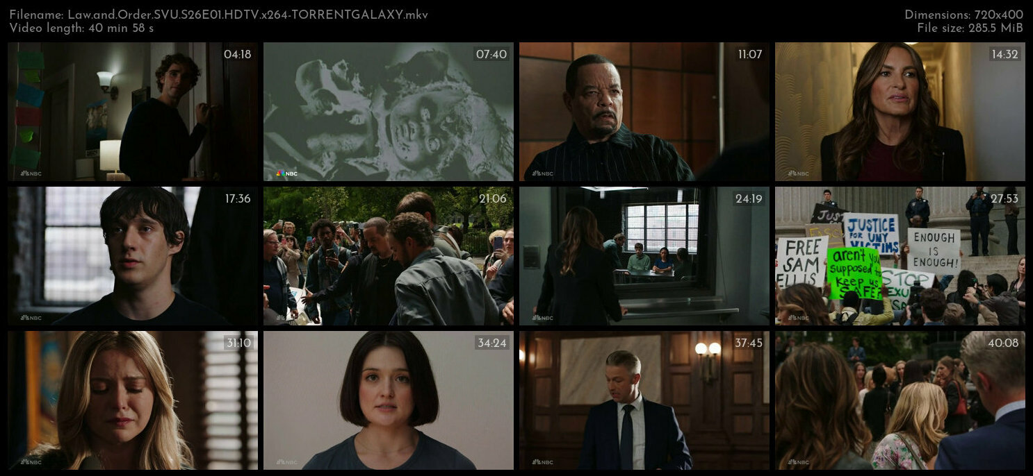 Law and Order SVU S26E01 HDTV x264 TORRENTGALAXY