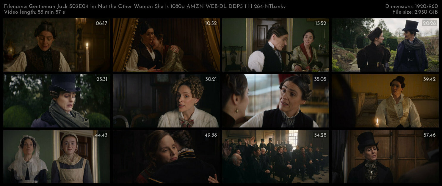 Gentleman Jack S02E04 Im Not the Other Woman She Is 1080p AMZN WEB DL DDP5 1 H 264 NTb TGx