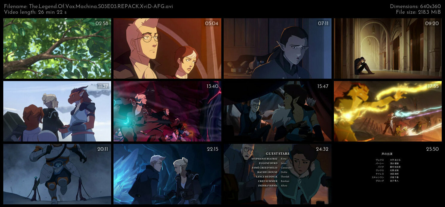 The Legend Of Vox Machina S03E03 REPACK XviD AFG TGx