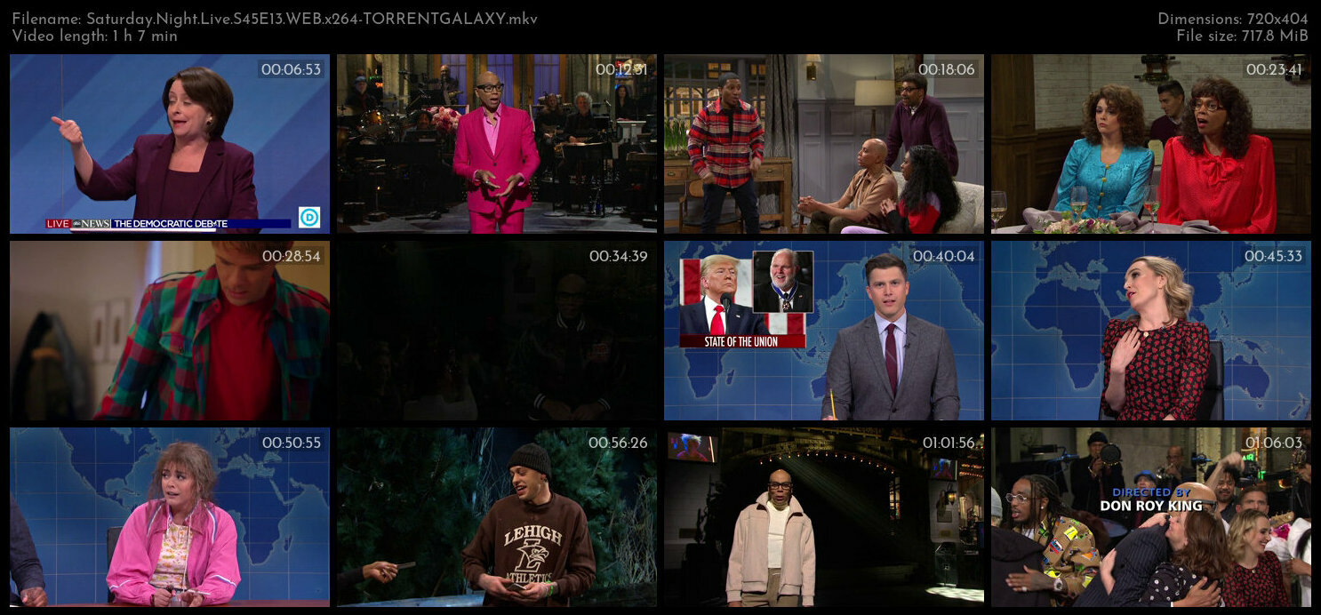 Saturday Night Live S45E13 WEB x264 TORRENTGALAXY