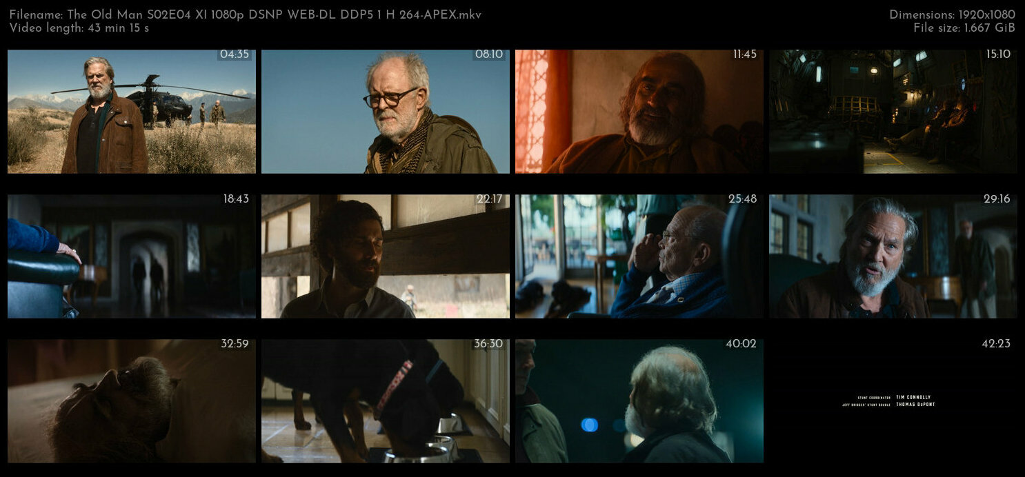 The Old Man S02E04 XI 1080p DSNP WEB DL DDP5 1 H 264 APEX TGx