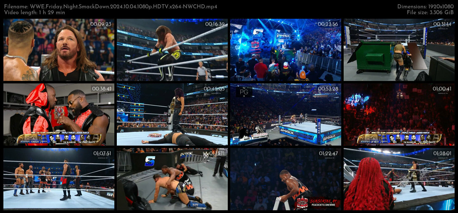 WWE Friday Night SmackDown 2024 10 04 1080p HDTV x264 NWCHD TGx