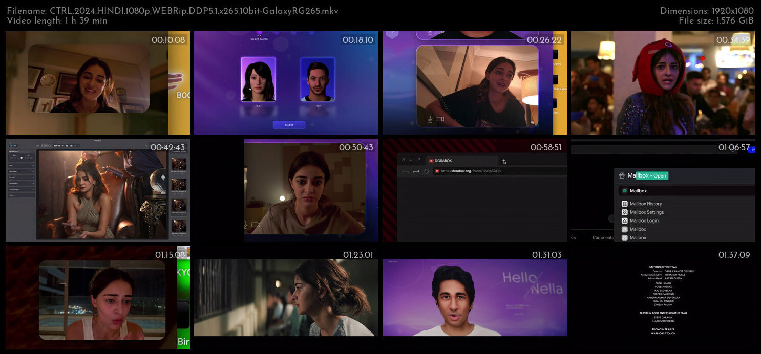 CTRL 2024 HINDI 1080p WEBRip DDP5 1 x265 10bit GalaxyRG265