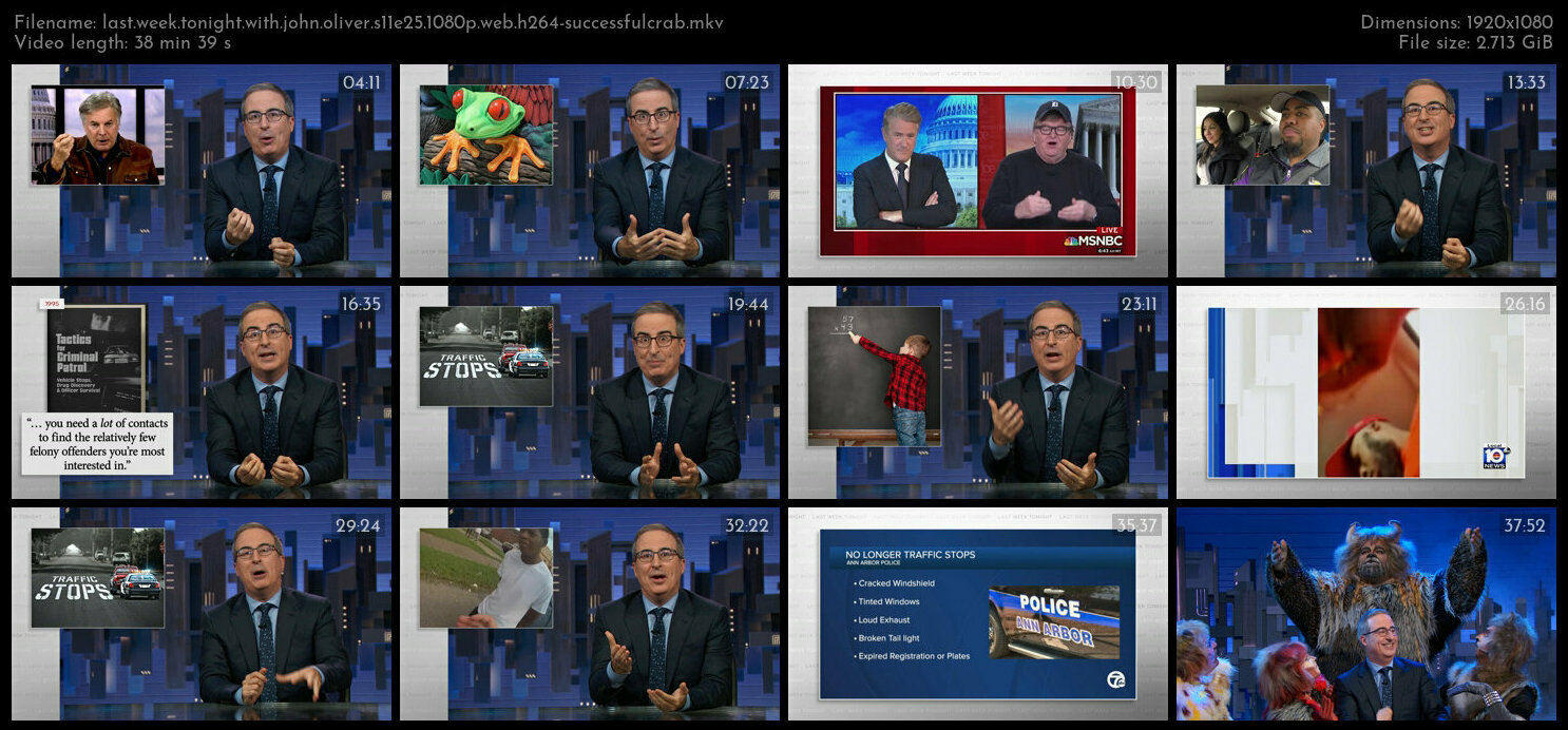 Last Week Tonight with John Oliver S11E25 1080p WEB H264 SuccessfulCrab TGx