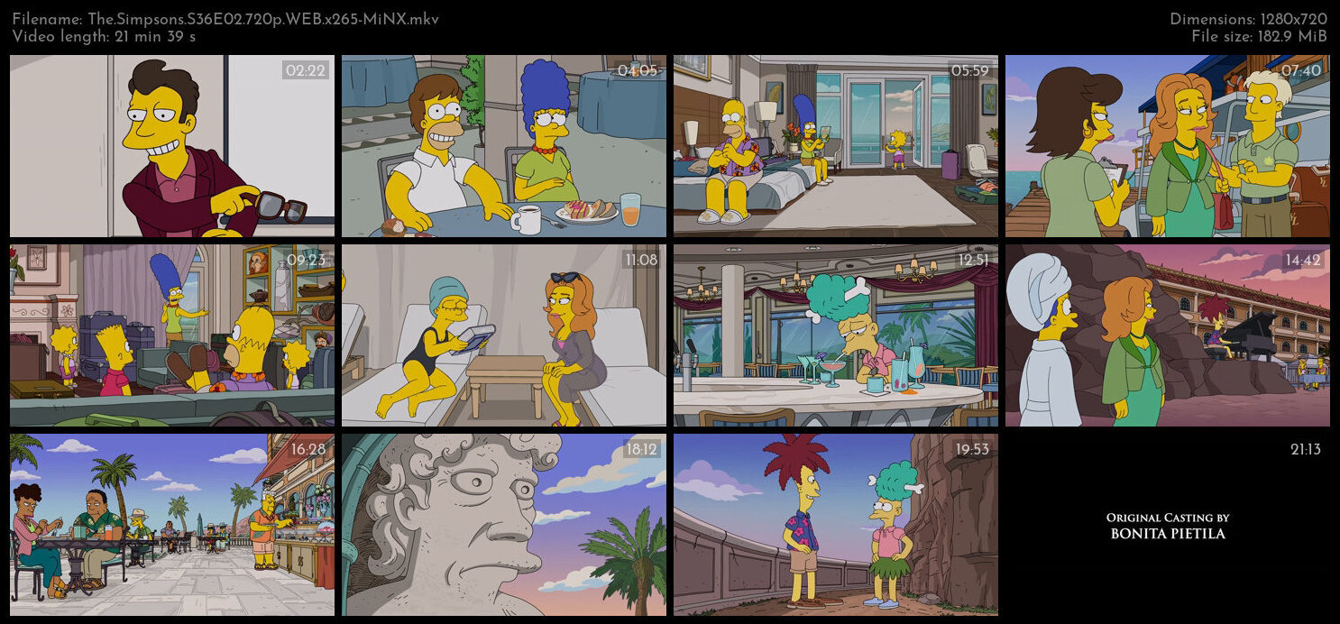 The Simpsons S36E02 720p WEB x265 MiNX TGx