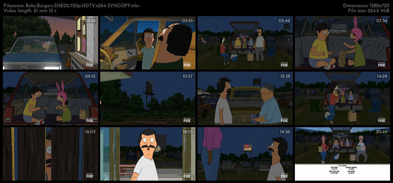 Bobs Burgers S15E02 720p HDTV x264 SYNCOPY TGx