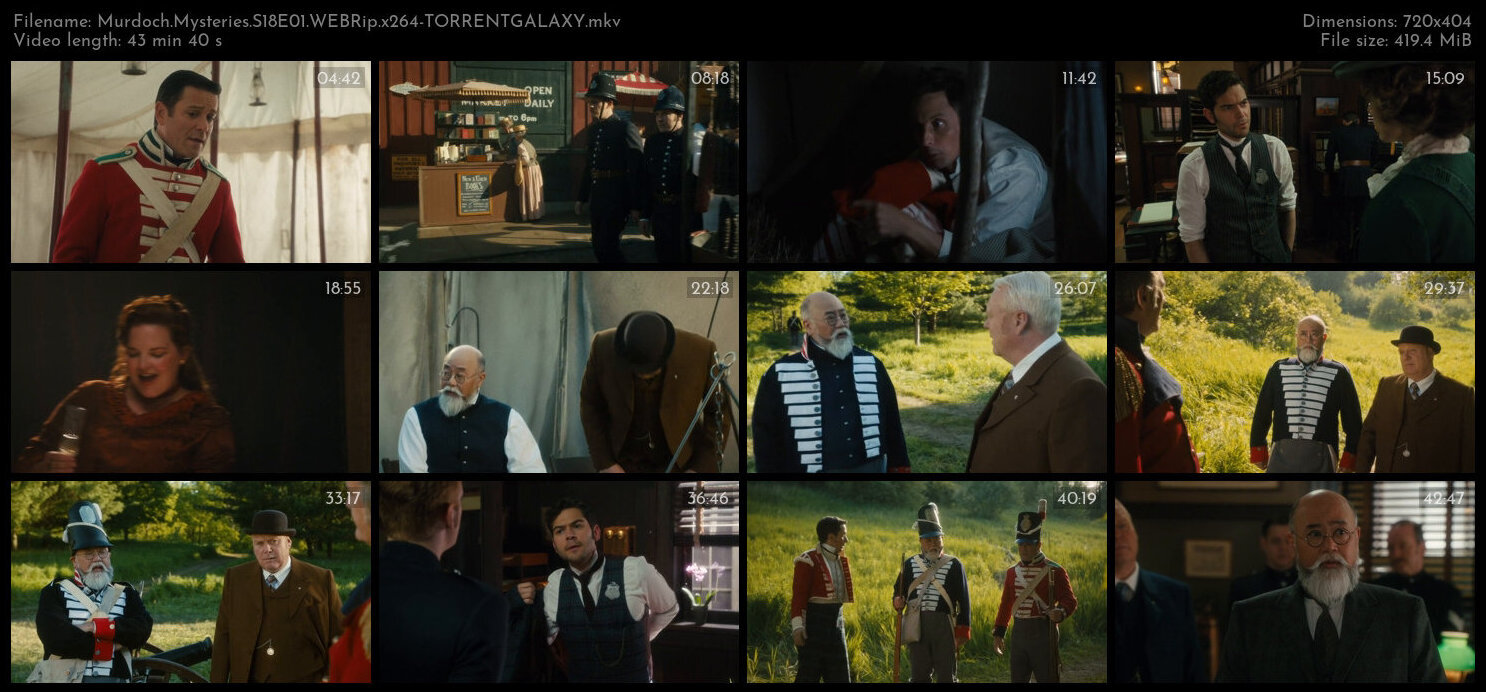 Murdoch Mysteries S18E01 WEBRip x264 TORRENTGALAXY