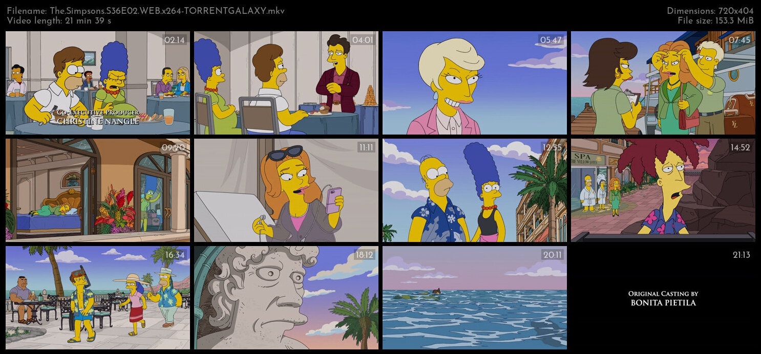 The Simpsons S36E02 WEB x264 TORRENTGALAXY