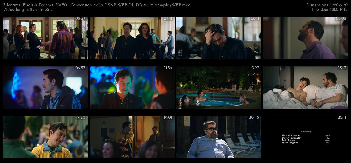 English Teacher S01E07 Convention 720p DSNP WEB DL DD 5 1 H 264 playWEB TGx