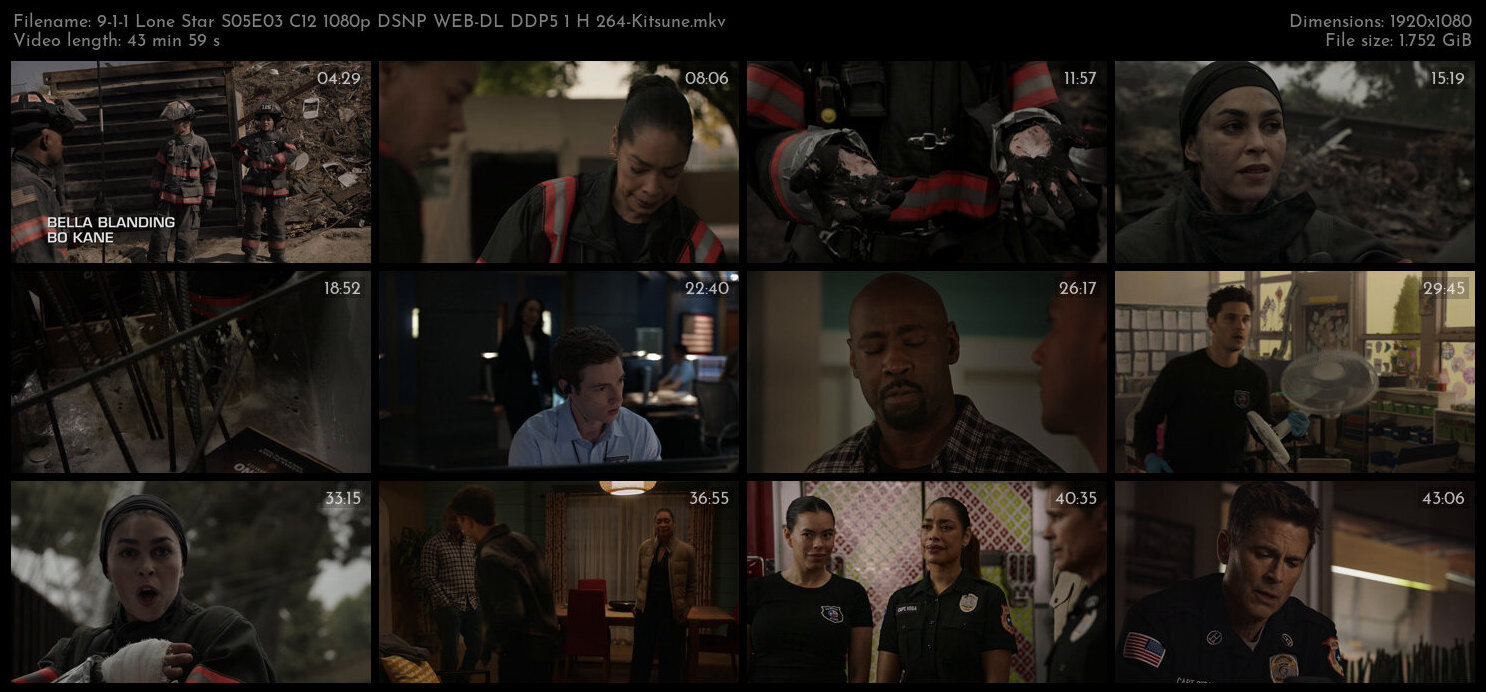 9 1 1 Lone Star S05E03 C12 1080p DSNP WEB DL DDP5 1 H 264 Kitsune TGx