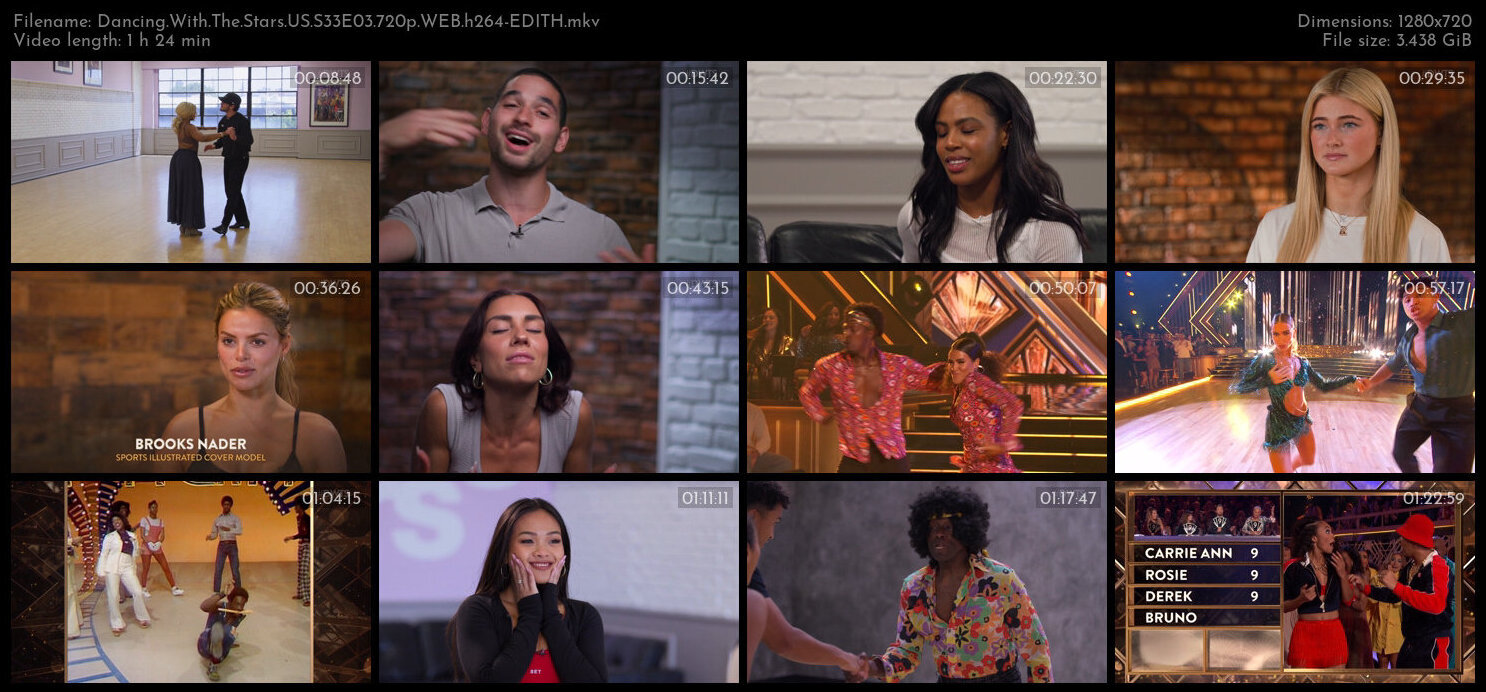 Dancing With The Stars US S33E03 720p WEB h264 EDITH TGx