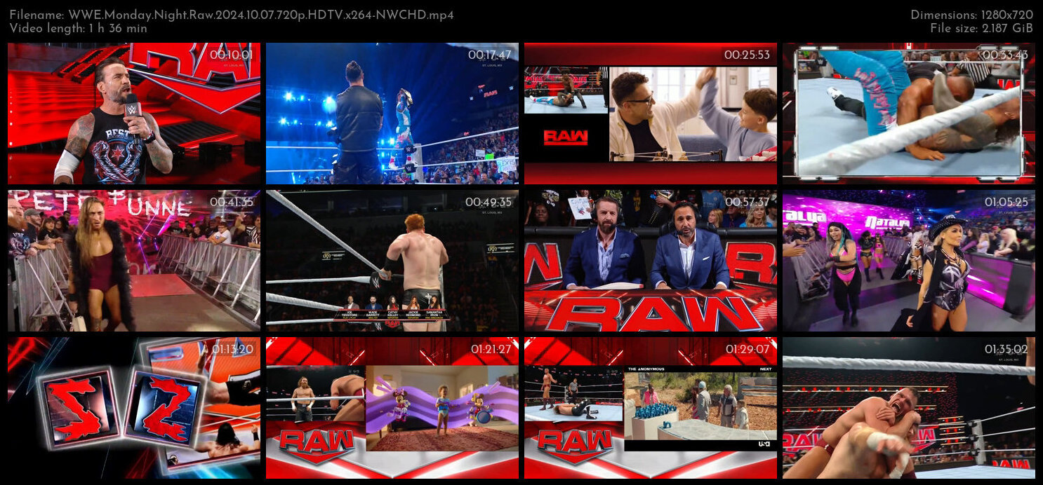 WWE Monday Night Raw 2024 10 07 720p HDTV x264 NWCHD TGx