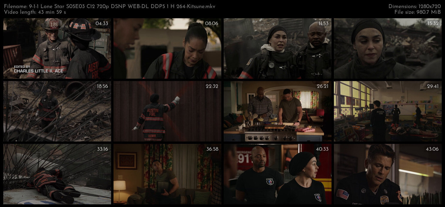 9 1 1 Lone Star S05E03 C12 720p DSNP WEB DL DDP5 1 H 264 Kitsune TGx