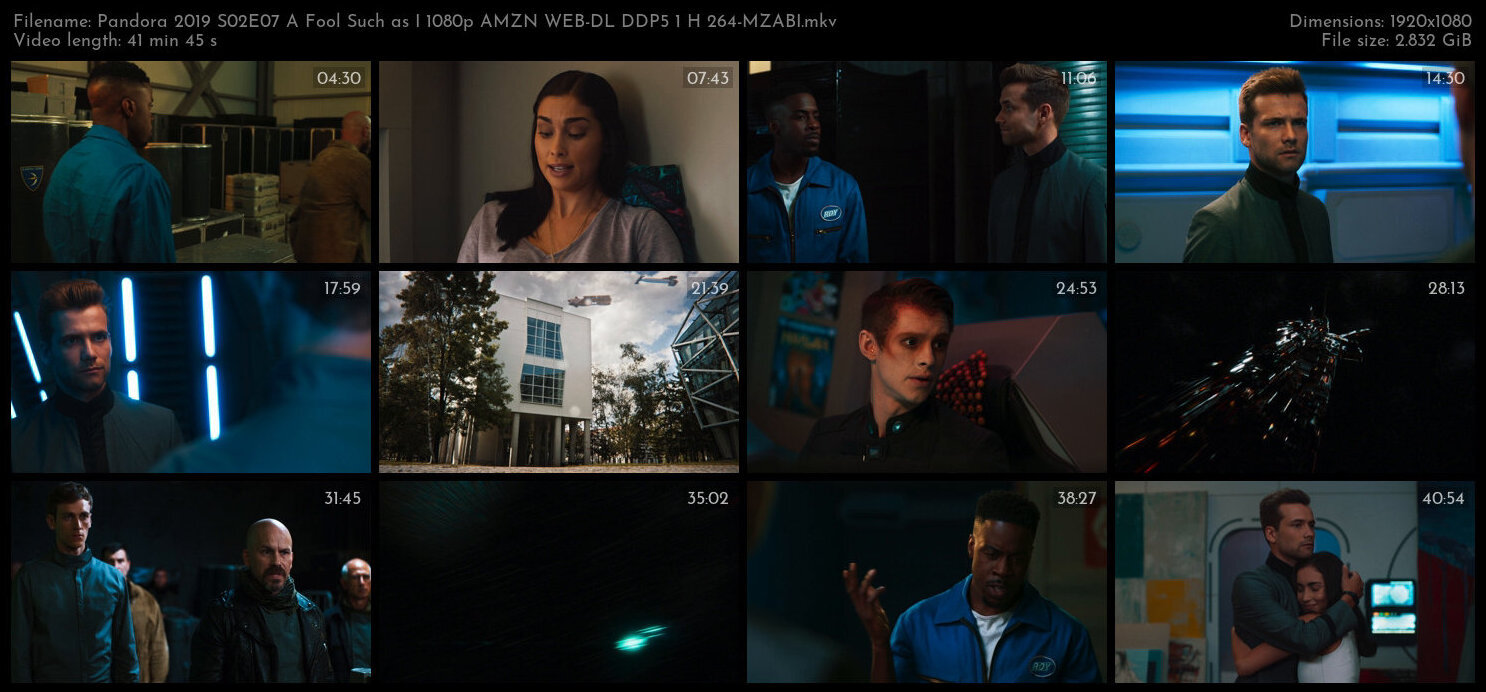 Pandora 2019 S02E07 A Fool Such as I 1080p AMZN WEB DL DDP5 1 H 264 MZABI TGx