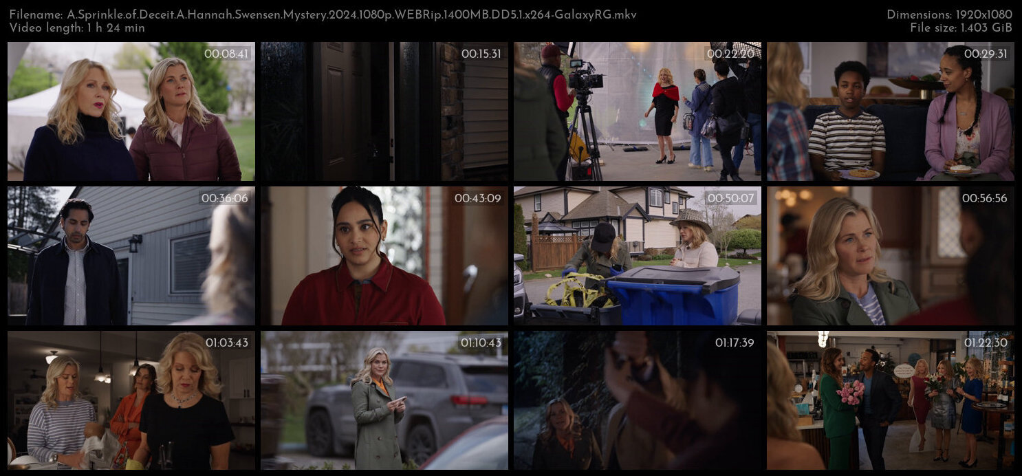 A Sprinkle of Deceit A Hannah Swensen Mystery 2024 1080p WEBRip 1400MB DD5 1 x264 GalaxyRG