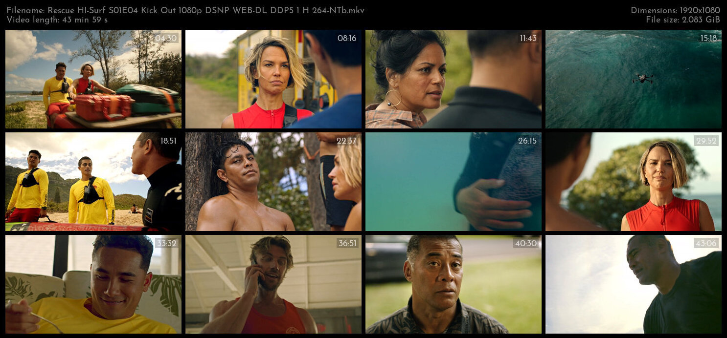 Rescue HI Surf S01E04 Kick Out 1080p DSNP WEB DL DDP5 1 H 264 NTb TGx