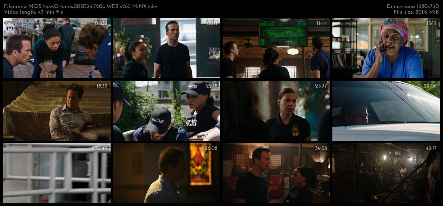 NCIS New Orleans S03E24 720p WEB x265 MiNX TGx