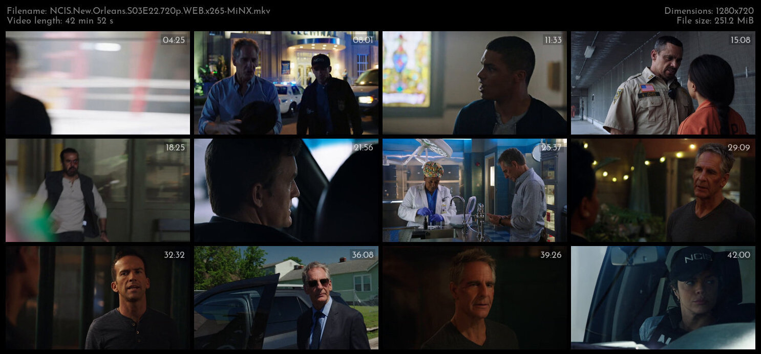 NCIS New Orleans S03E22 720p WEB x265 MiNX TGx