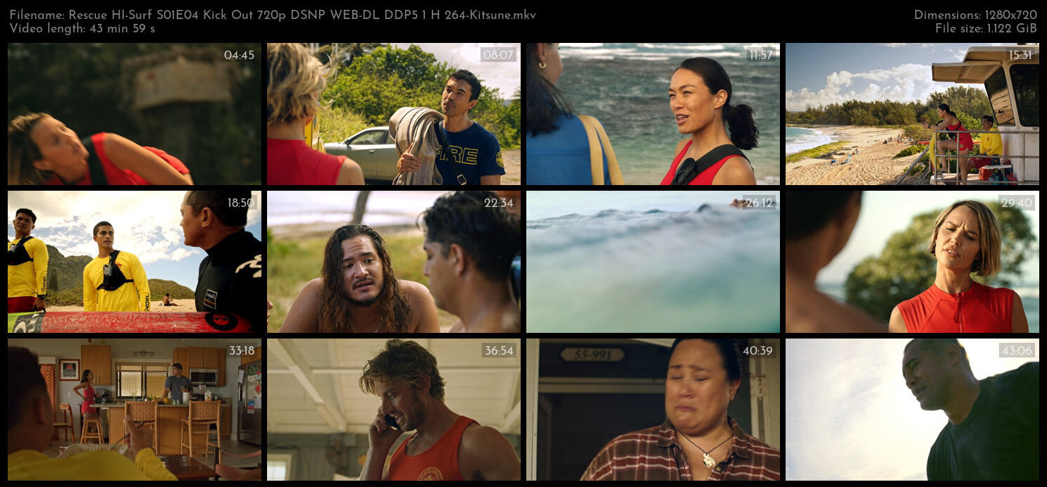 Rescue HI Surf S01E04 Kick Out 720p DSNP WEB DL DDP5 1 H 264 Kitsune TGx