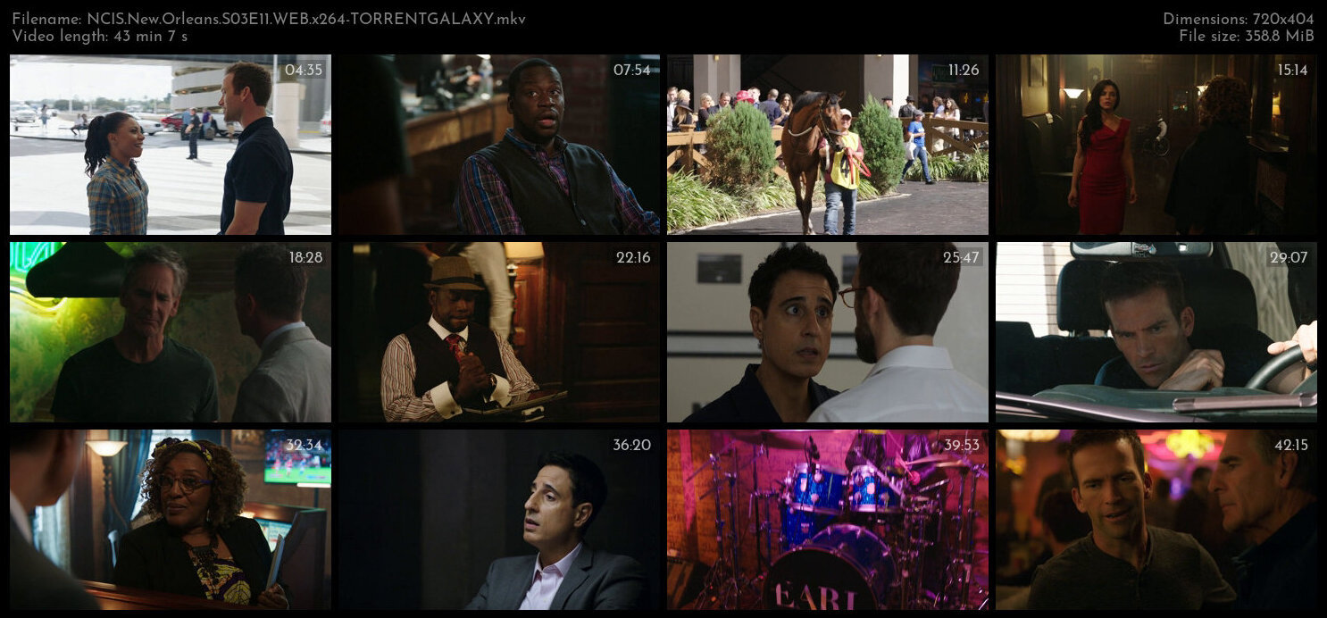 NCIS New Orleans S03E11 WEB x264 TORRENTGALAXY