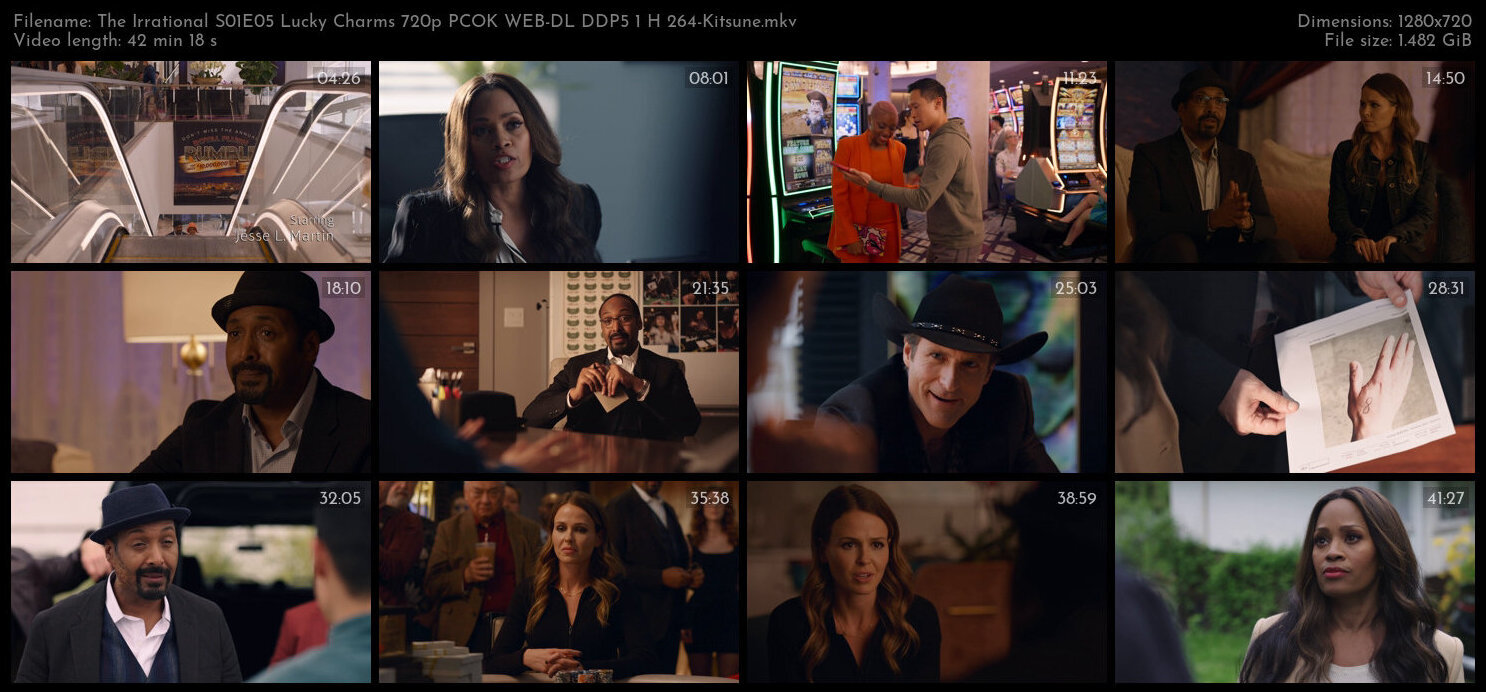 The Irrational S01E05 Lucky Charms 720p PCOK WEB DL DDP5 1 H 264 Kitsune TGx