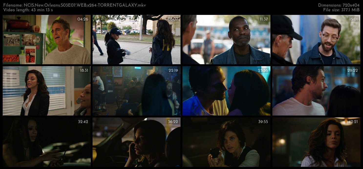 NCIS New Orleans S03E07 WEB x264 TORRENTGALAXY