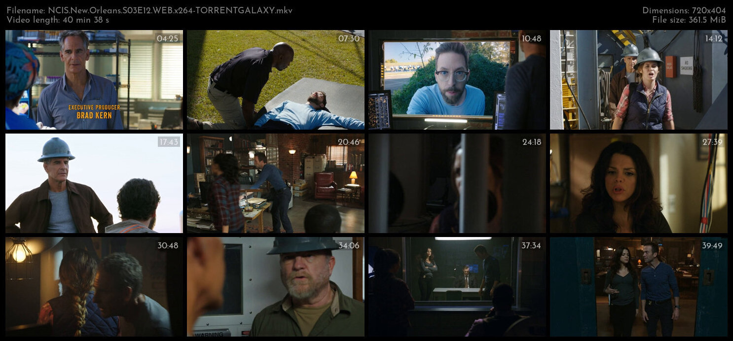 NCIS New Orleans S03E12 WEB x264 TORRENTGALAXY