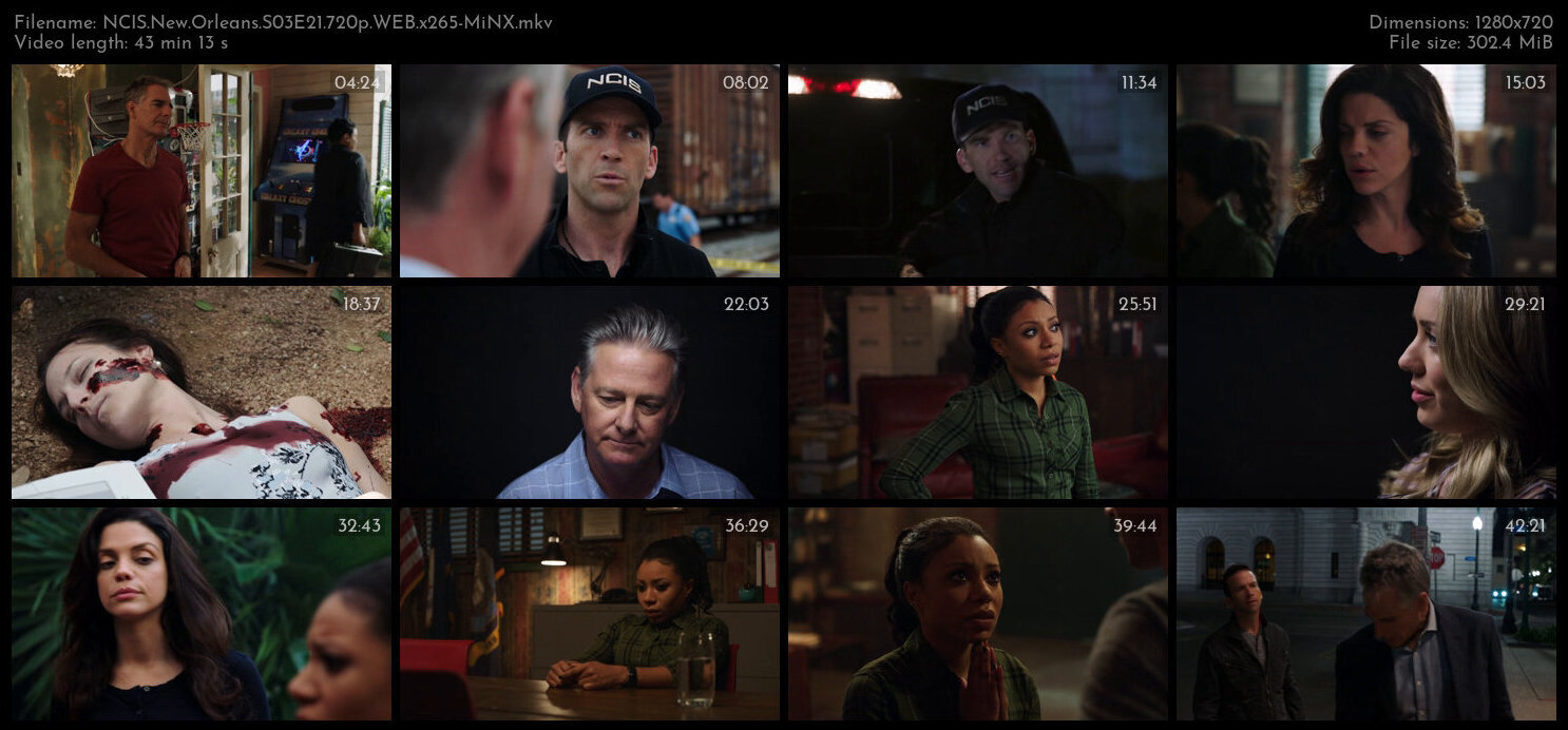 NCIS New Orleans S03E21 720p WEB x265 MiNX TGx