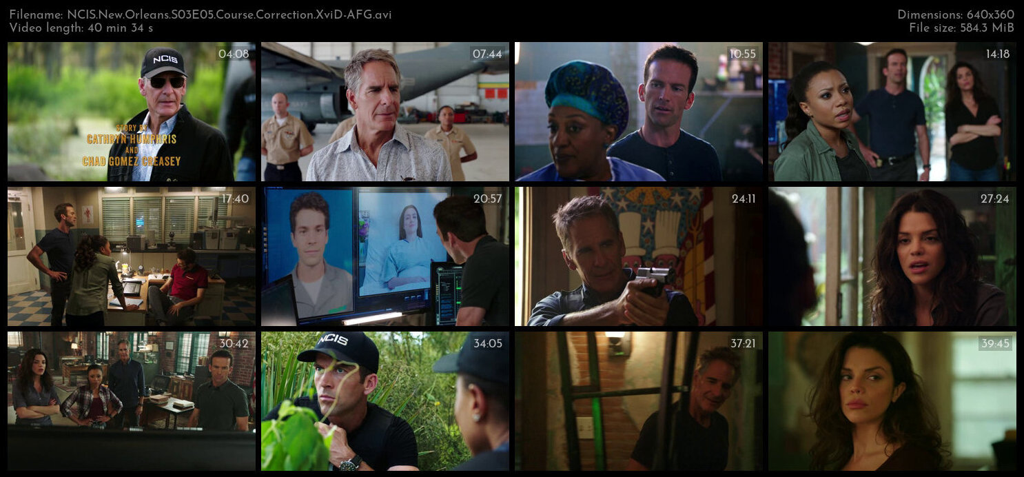 NCIS New Orleans S03E05 Course Correction XviD AFG TGx