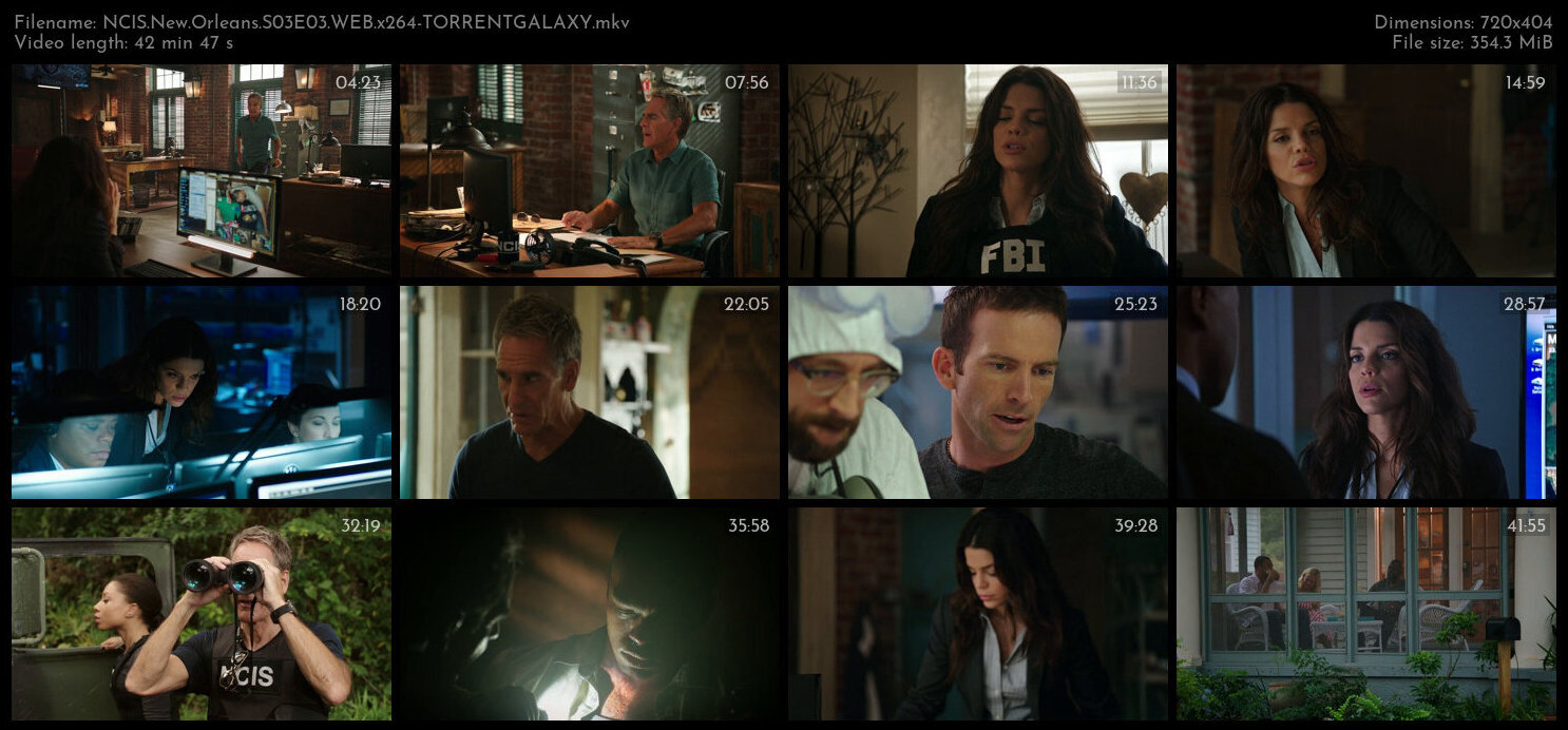 NCIS New Orleans S03E03 WEB x264 TORRENTGALAXY