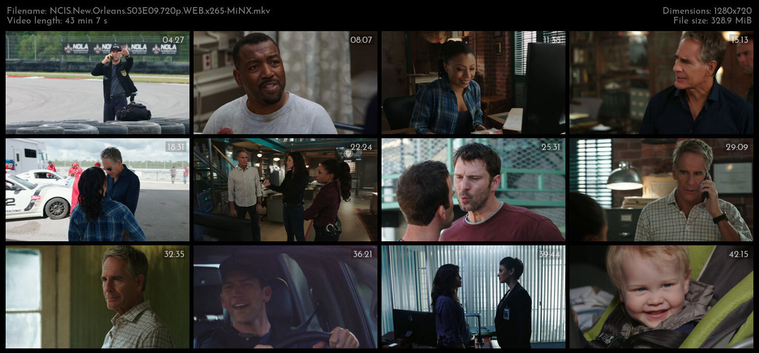 NCIS New Orleans S03E09 720p WEB x265 MiNX TGx