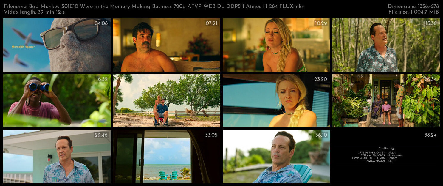 Bad Monkey S01E10 Were in the Memory Making Business 720p ATVP WEB DL DDP5 1 Atmos H 264 FLUX TGx