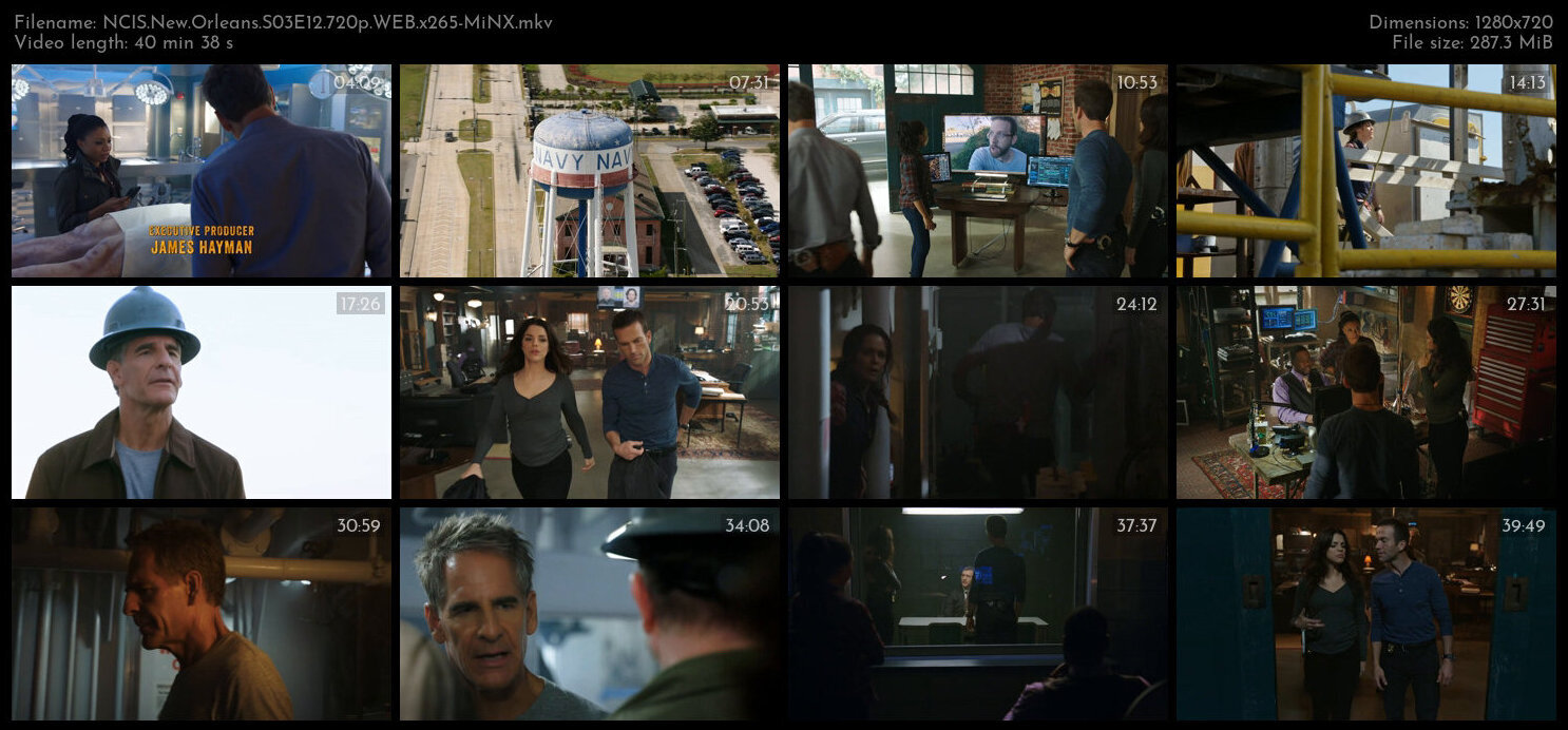 NCIS New Orleans S03E12 720p WEB x265 MiNX TGx