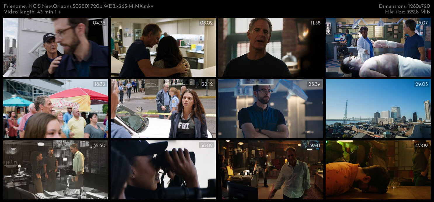 NCIS New Orleans S03E01 720p WEB x265 MiNX TGx